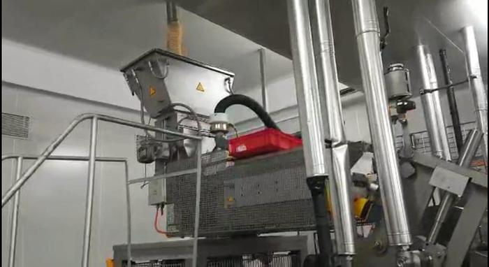 Used Sollich automatic line for granola bars