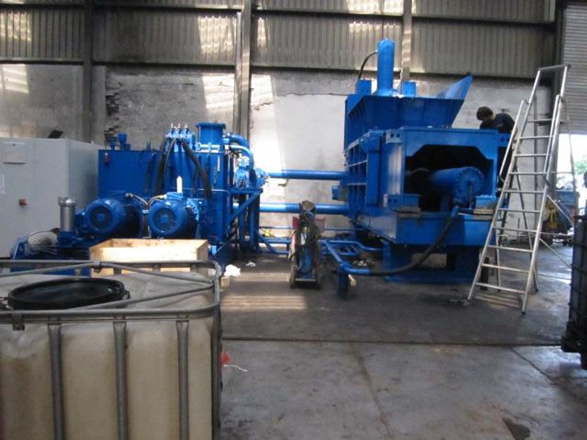 Used 2014  Recuperma  RECU 3  Scrap Baling Press