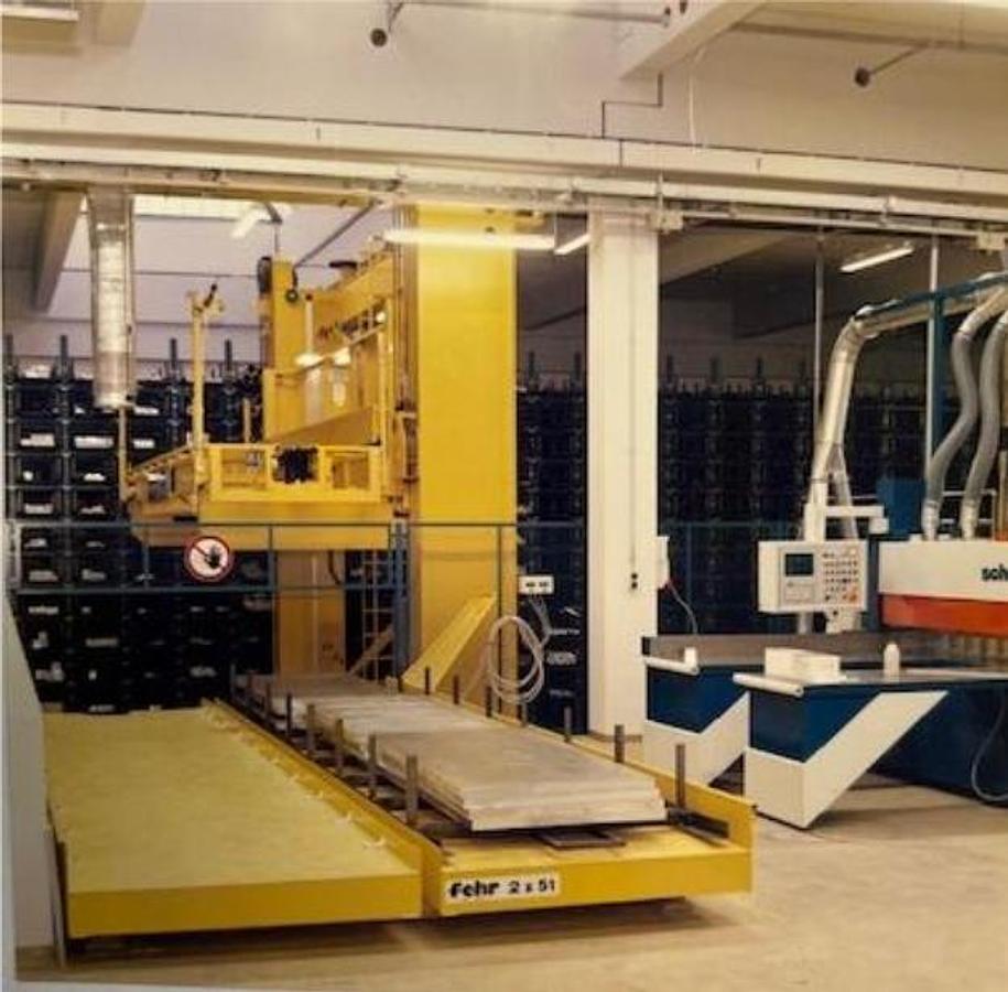 Used 1991 Fehr Honeycomb Storage System