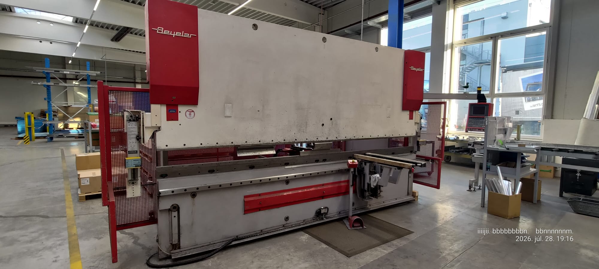 Used 2002 Beyeler PR 8 Press Brake