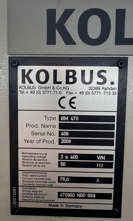 Used 2008 Kolbus Book production line
