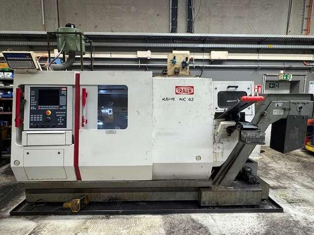 Used 1999 TRAUB TNC 42/65 CNC Horizontal Lathe 