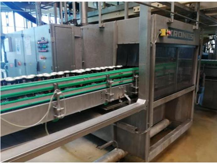 Used Krones CAN FILLING LINE 30.000 cans/hour