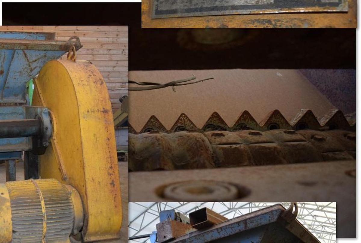 Used Industrial Material Shredder Nr. 2