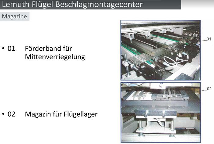 Used 2007 STÜRTZ Four-head welding line