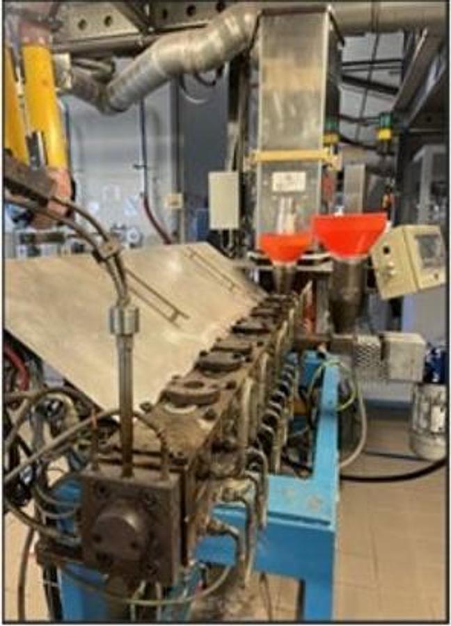 Used 2010 TSA EMP 26-50 Twin Screw Extruder