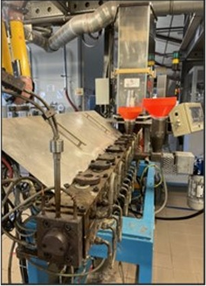 Used 2010 TSA EMP 26-50 Twin Screw Extruder