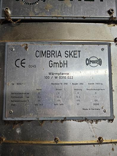 Used 2002 Cimbria Pressing plant for seeds