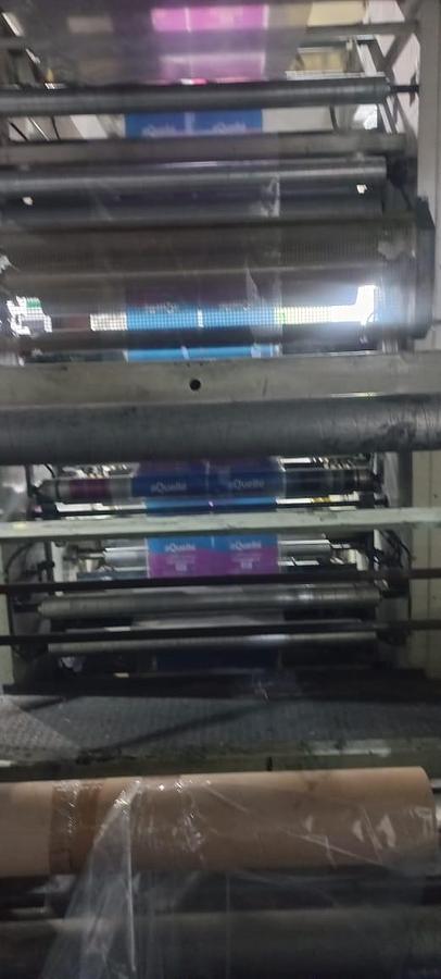 Used 2011 Comiflex Vale 1208 8-Colour Gearless Flexographic Printing Machine