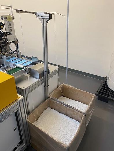 Used 2020 Automatic High-Speed Flat Mask Production Line