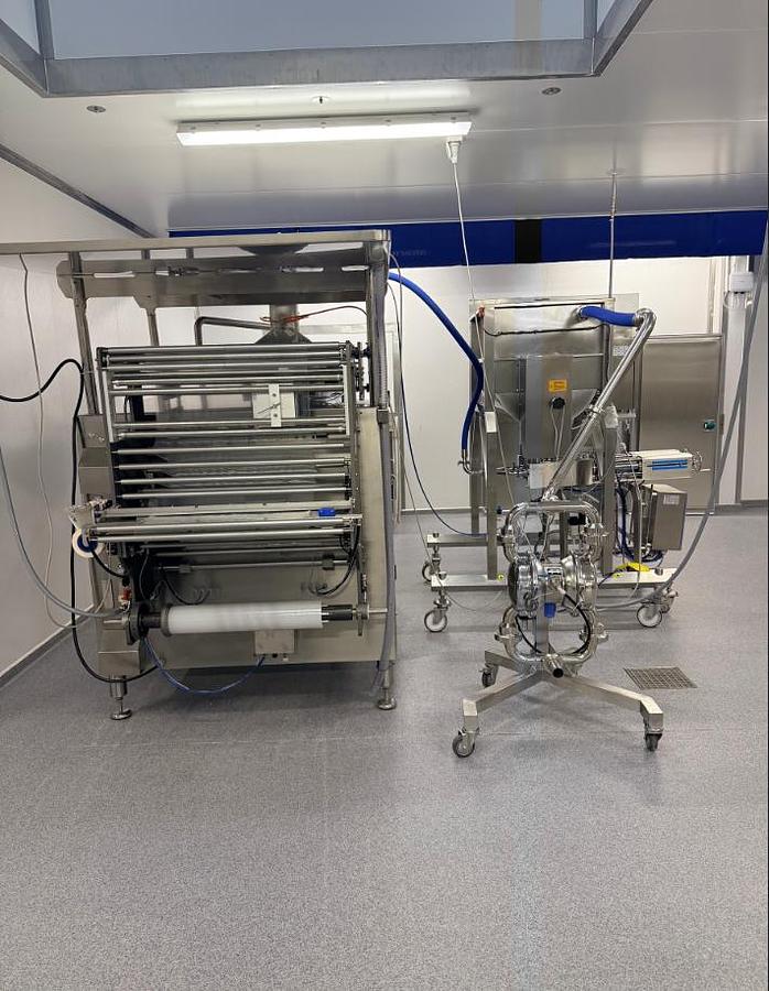 Used 2025 ULMA VTI 640 Vertical Form Fill Seal Machine with Filler and Videojet Coder