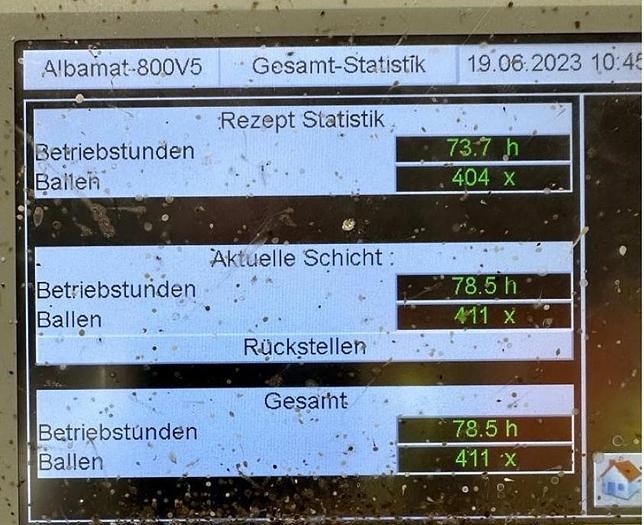 Used abba ALBAMAT KB 6800