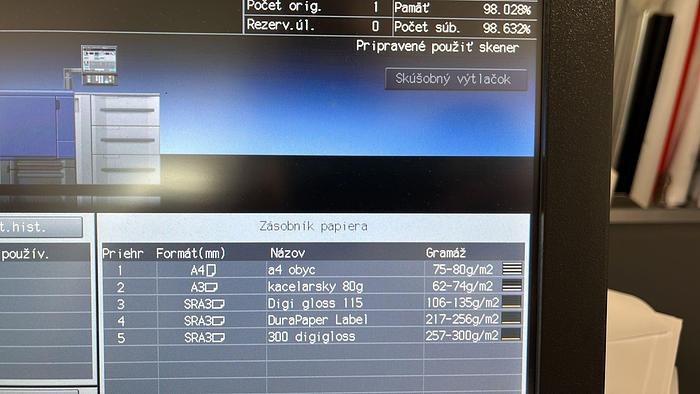 Used Konica Minolta AccurioPress C3070