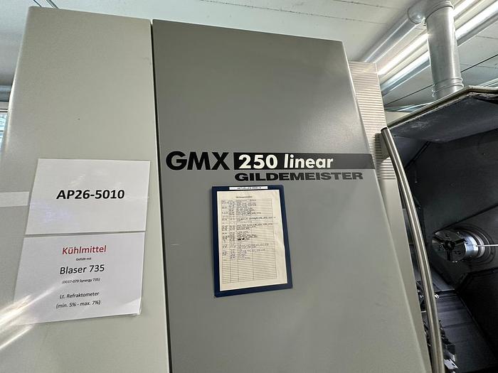 Used 2005 DMG MORI GMX 250 linear