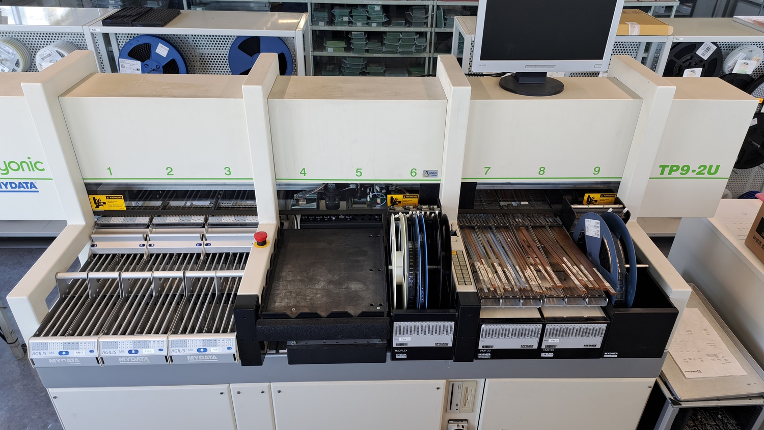 Used 2004 MYDATA TP9-2U SMT Pick and Place Machine
