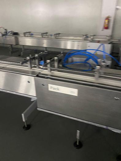 Used Sollich automatic line for granola bars