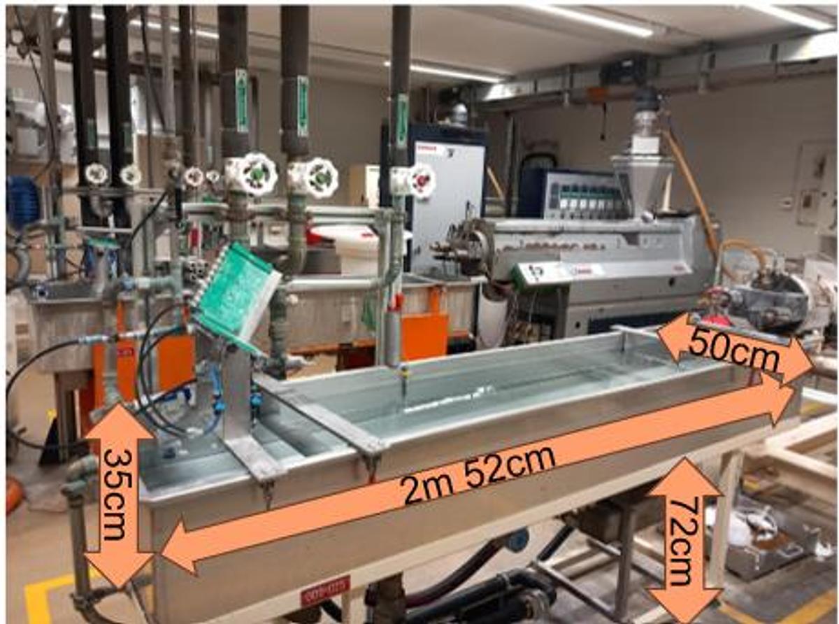 Used - Complete Cold-Cut Granulation Line (Fully Operational)
