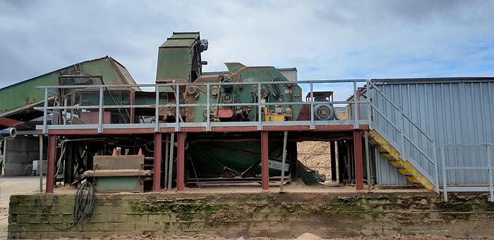 Used 2004 plant for waste wood processing
