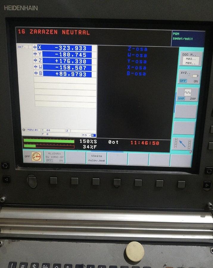 Used 1991 TOS WH 10 CNC
