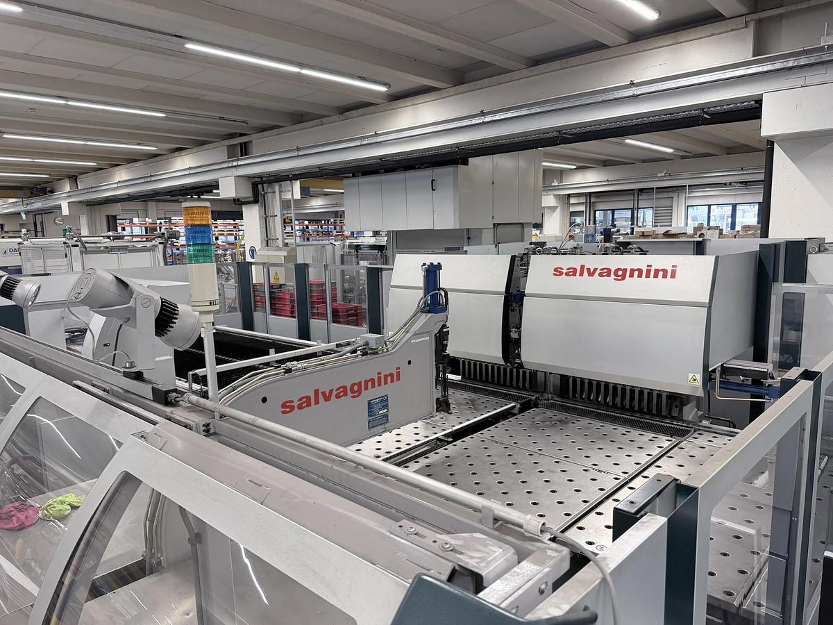 Used Dalcos Coil Punching and Bending line with Salvagnini P4-1916 Bending Center