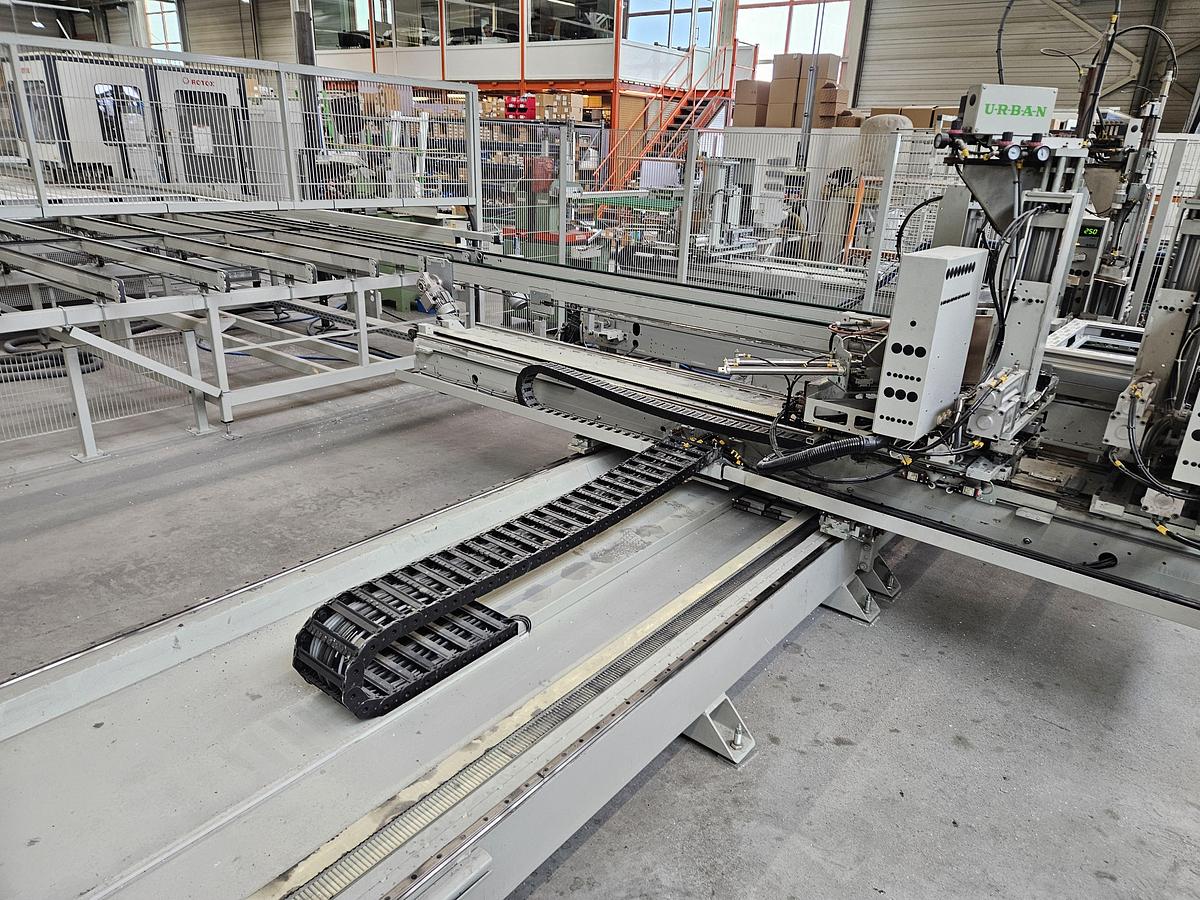 Used Urban Production line for PVC/plastic windows