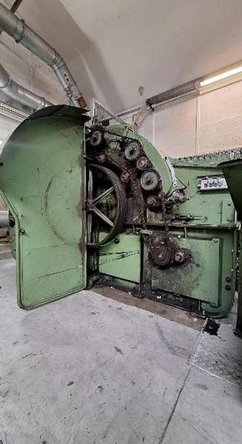 Used - Complete Used Nonwoven Production Plant for Sale - Needlepunch Line with Fiber Opening, Carding, Lapping, Needling and Winding