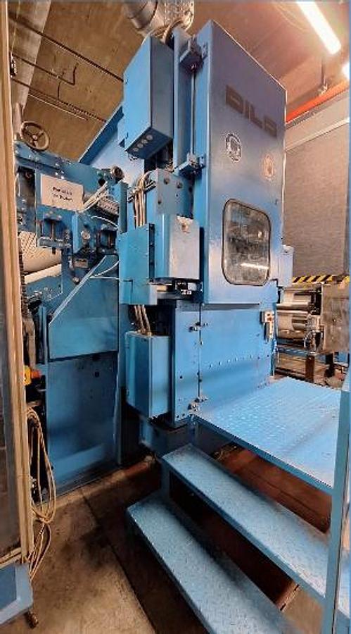 Used - Complete Used Nonwoven Production Plant for Sale - Needlepunch Line with Fiber Opening, Carding, Lapping, Needling and Winding