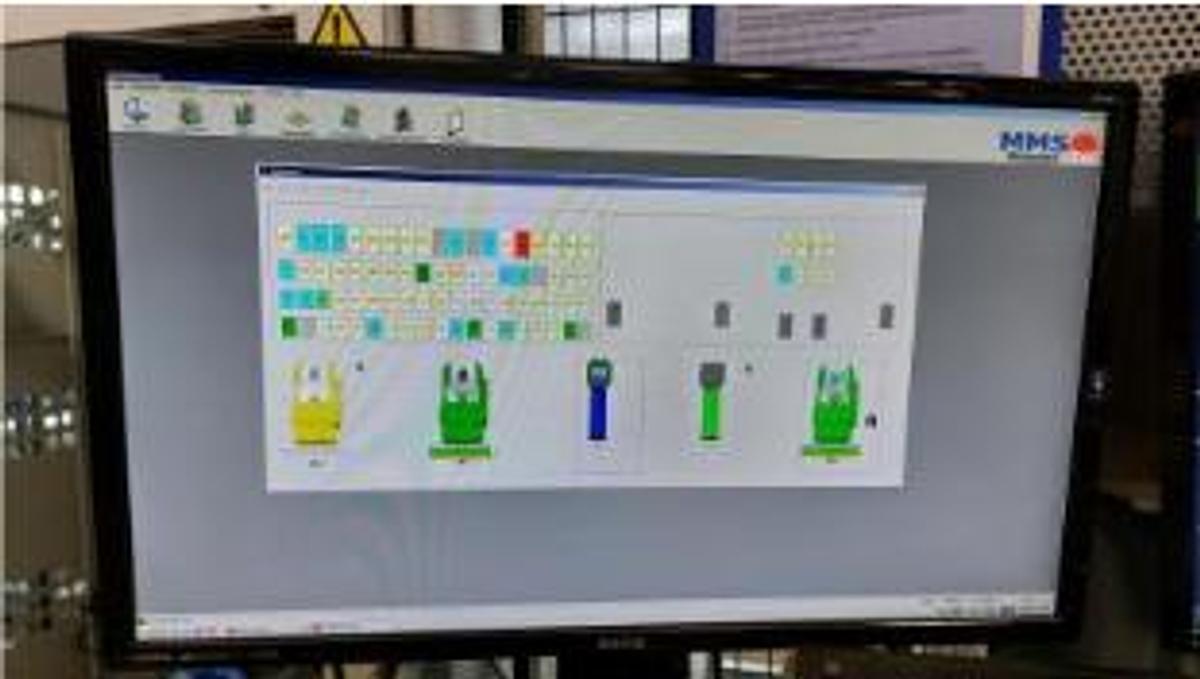 Used 2012 Fastems MLS-MD Linear Pallet Storage System