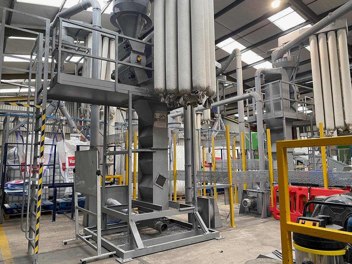 Used  Shred and Granulation line