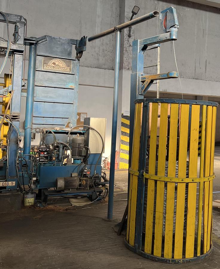 Used 1992 Sunds Defibrator BBA-2124