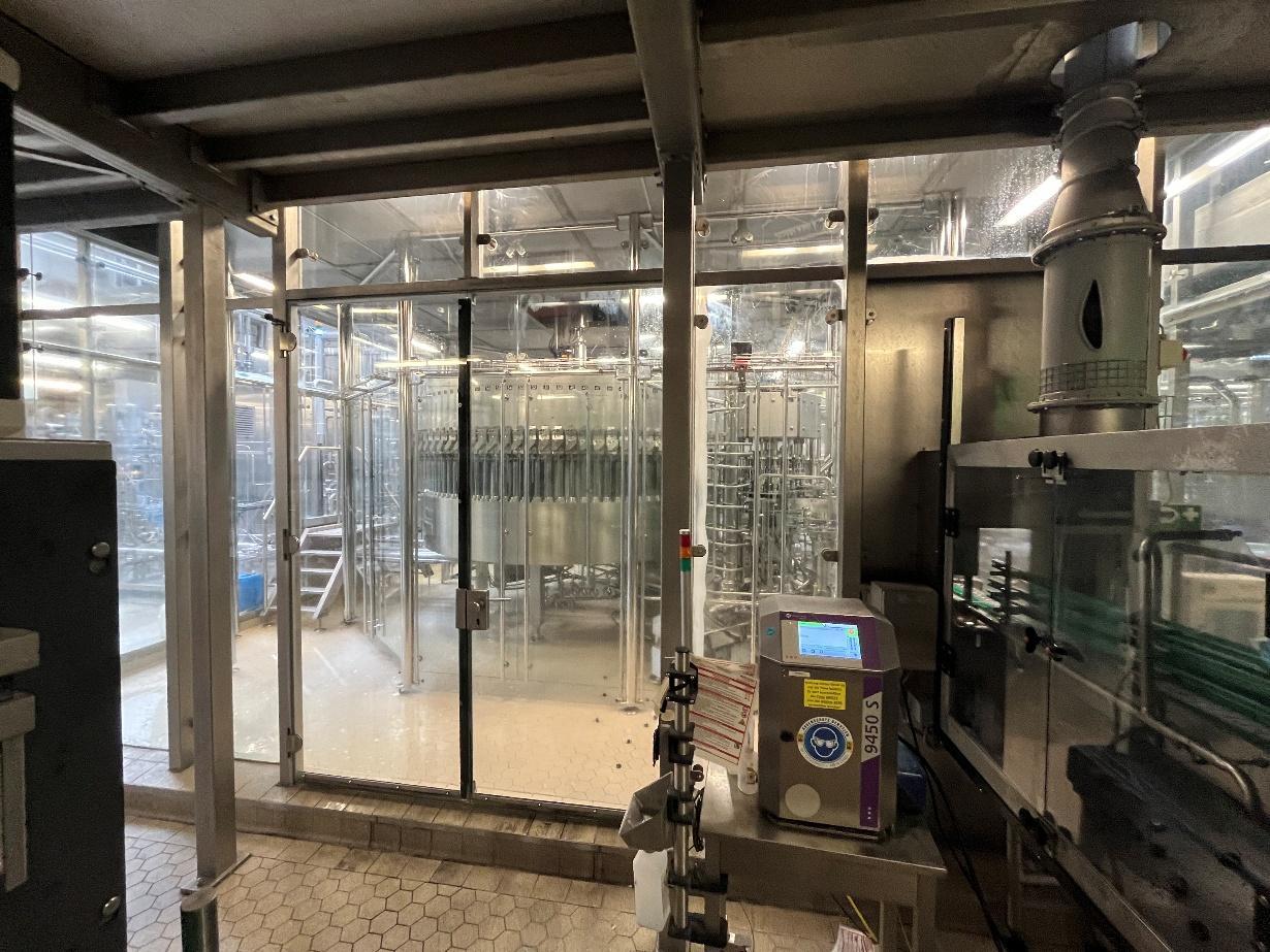 Used KHS Aseptic PET Bottling Line for Juices
