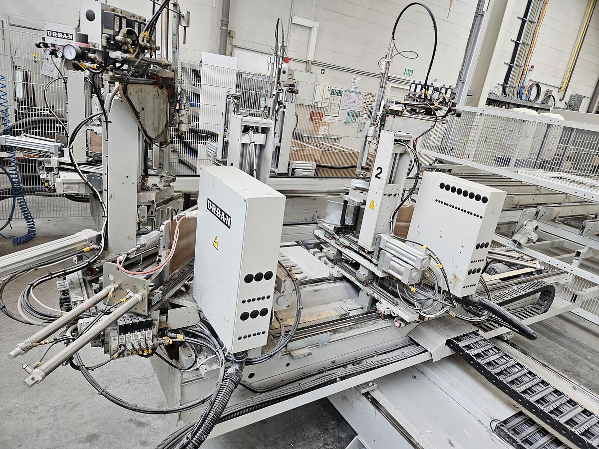 Used Schüco Production line for PVC/plastic windows