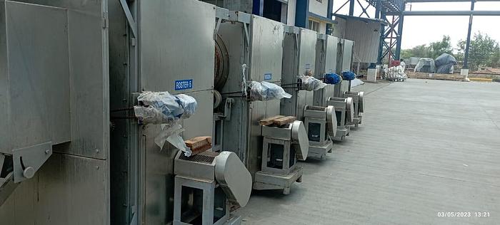 Used 2019 NP- Japan continuous coated peanuts line (300 - 400 kg/hr)