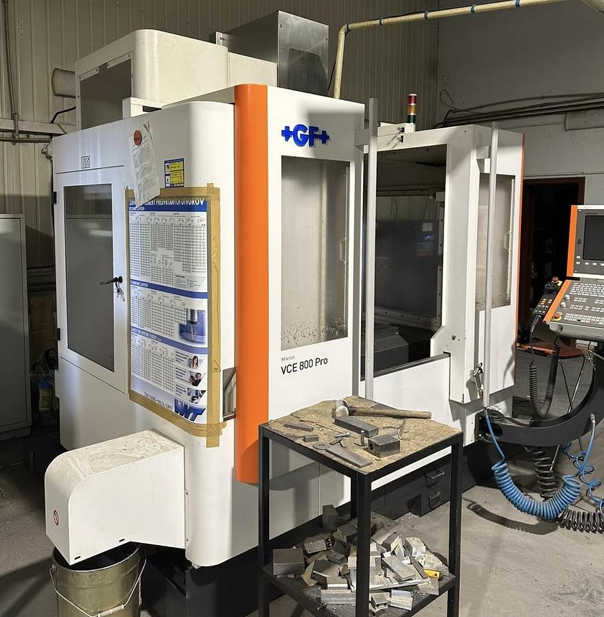 Used 2016 GF Mikron VCE 800 Pro