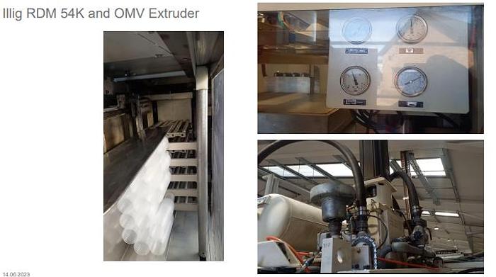 Used 2001 Illig RDM 54K + OMV Extruder