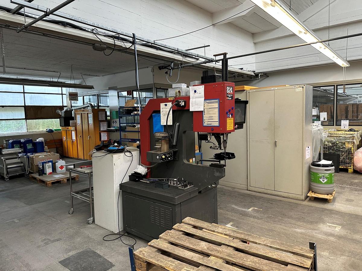 Used 2007 Haeger 824-WT-3H Insertion Machine 