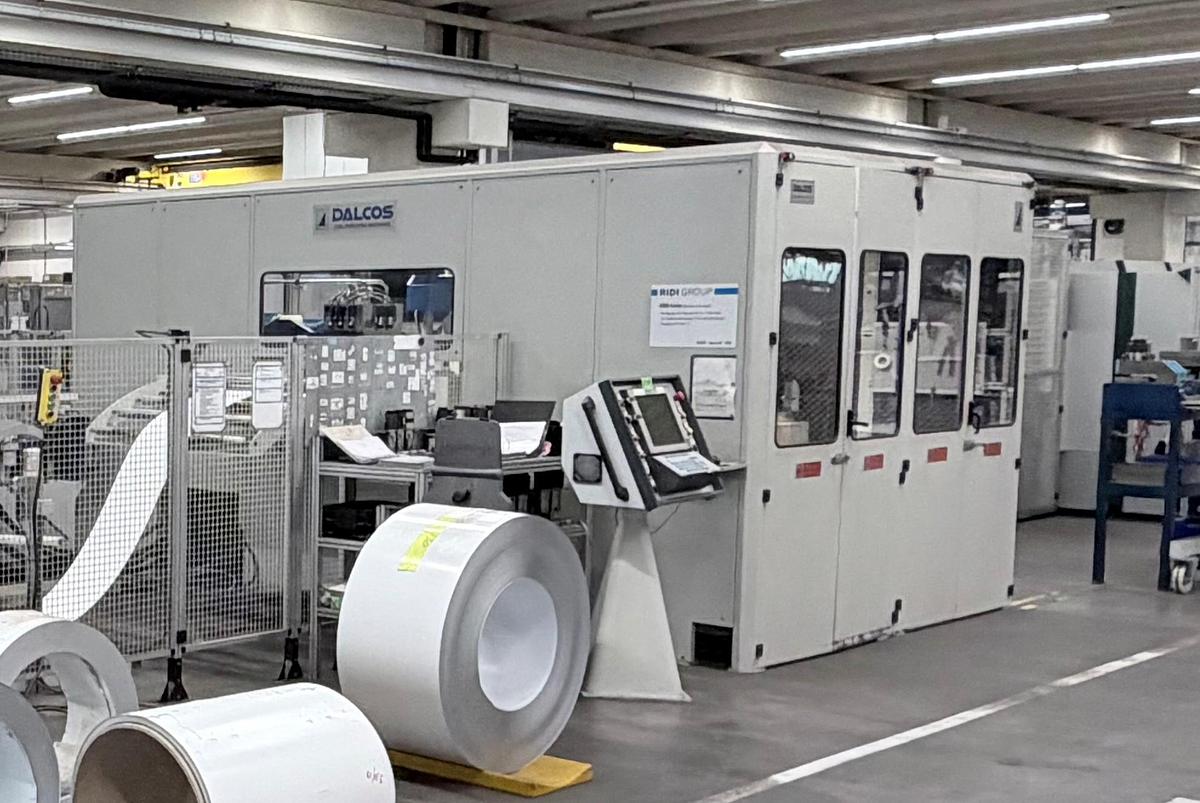 Used Dalcos Coil Punching and Bending line with Salvagnini P4-1916 Bending Center