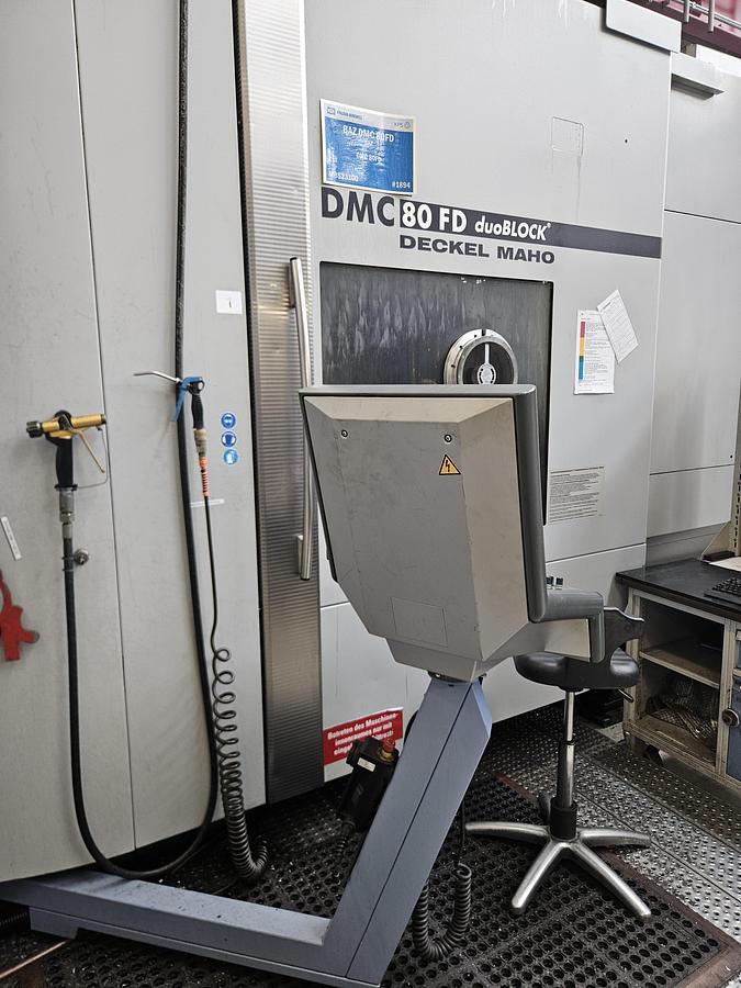 Used 2008 DMG DMC 80FD DuoBlock