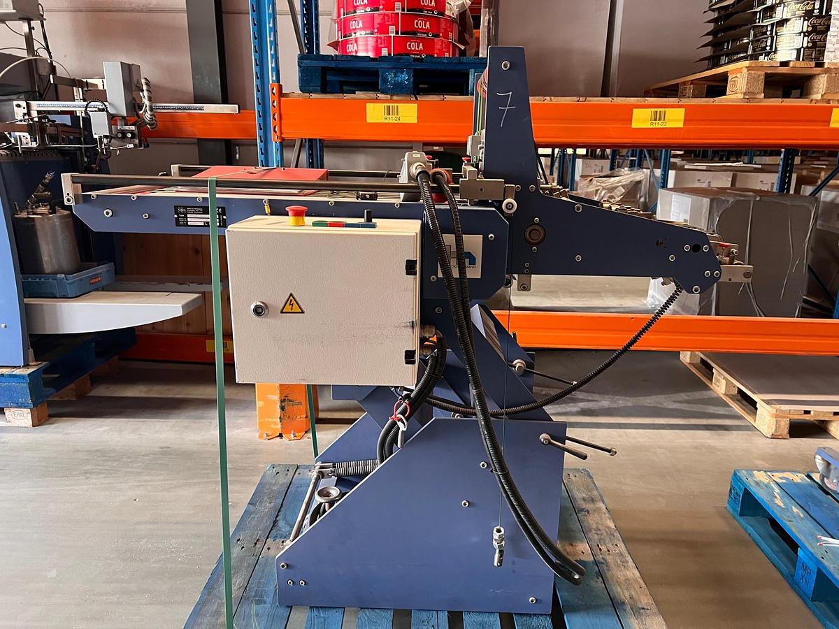 Used Complete Booklet Production Line for Sale - MBO Folding Machine, Bograma Punching Unit and Herzog+Heymann Delivery