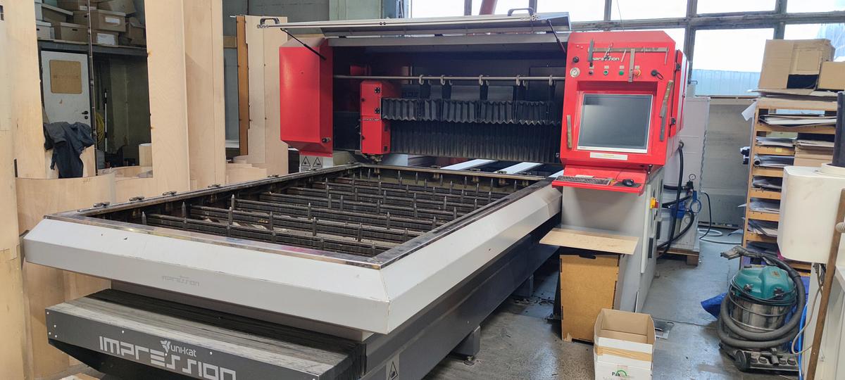 Used 2018 Uni-Kat Impression CO2 Laser Cutting Machine