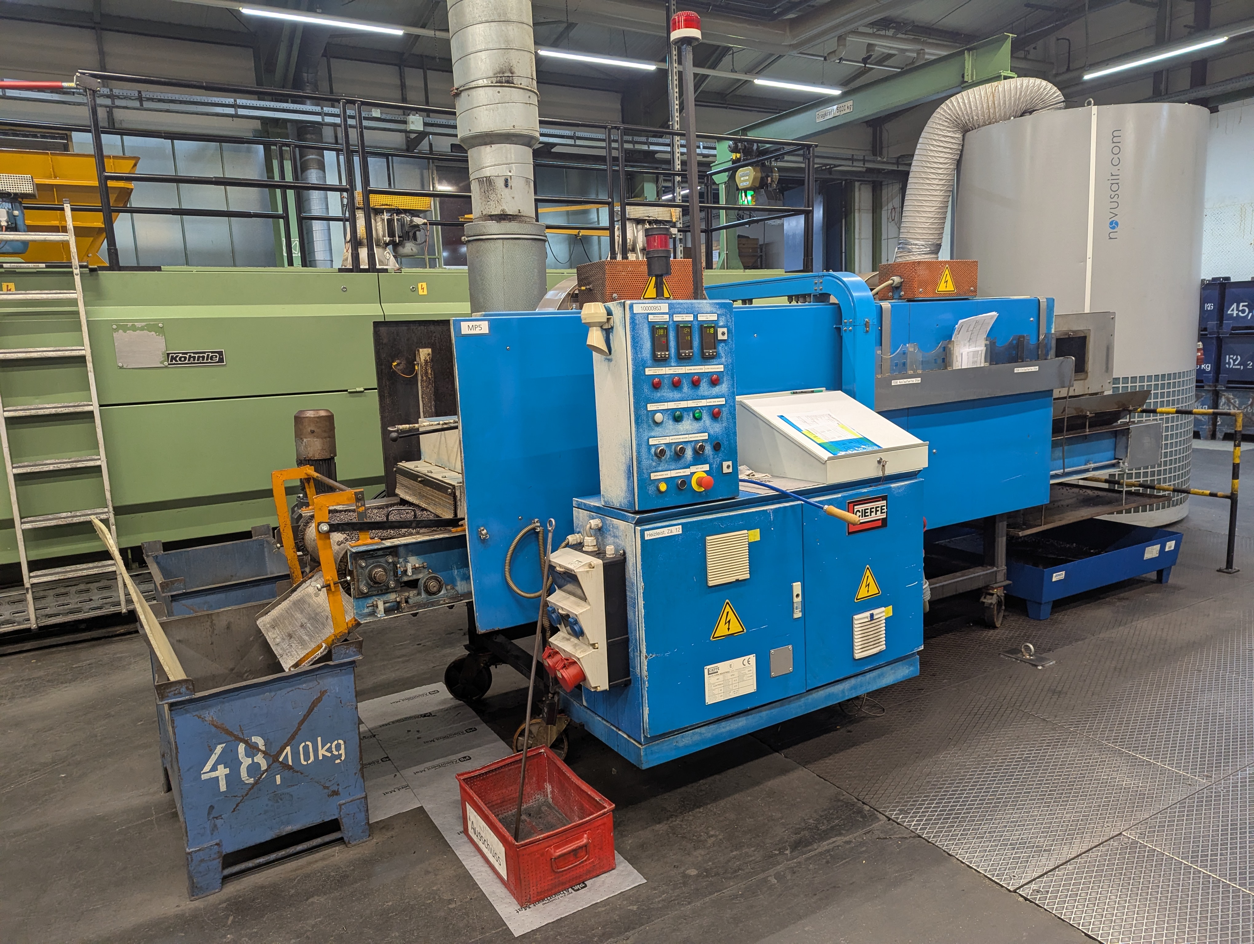 Used Kohnle Continuous Hardening System
