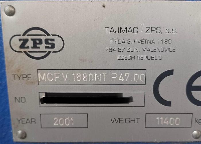 Used 2001 ZPS MCFV 2080 NT