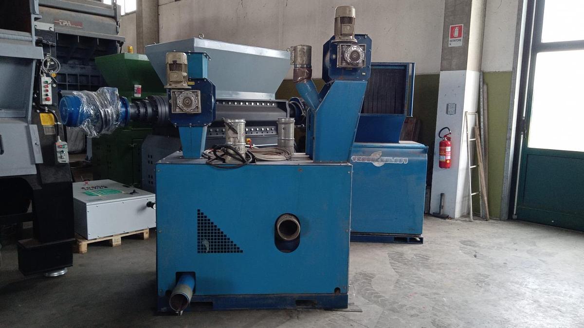 Used Tecnoecology Cable Granulator Line 1000 kg/h