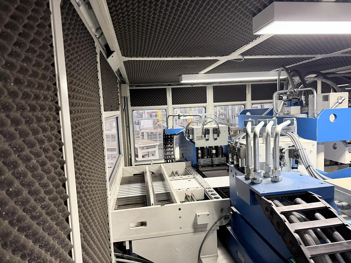 Used Dalcos Coil Punching and Bending line with Salvagnini P4-1916 Bending Center
