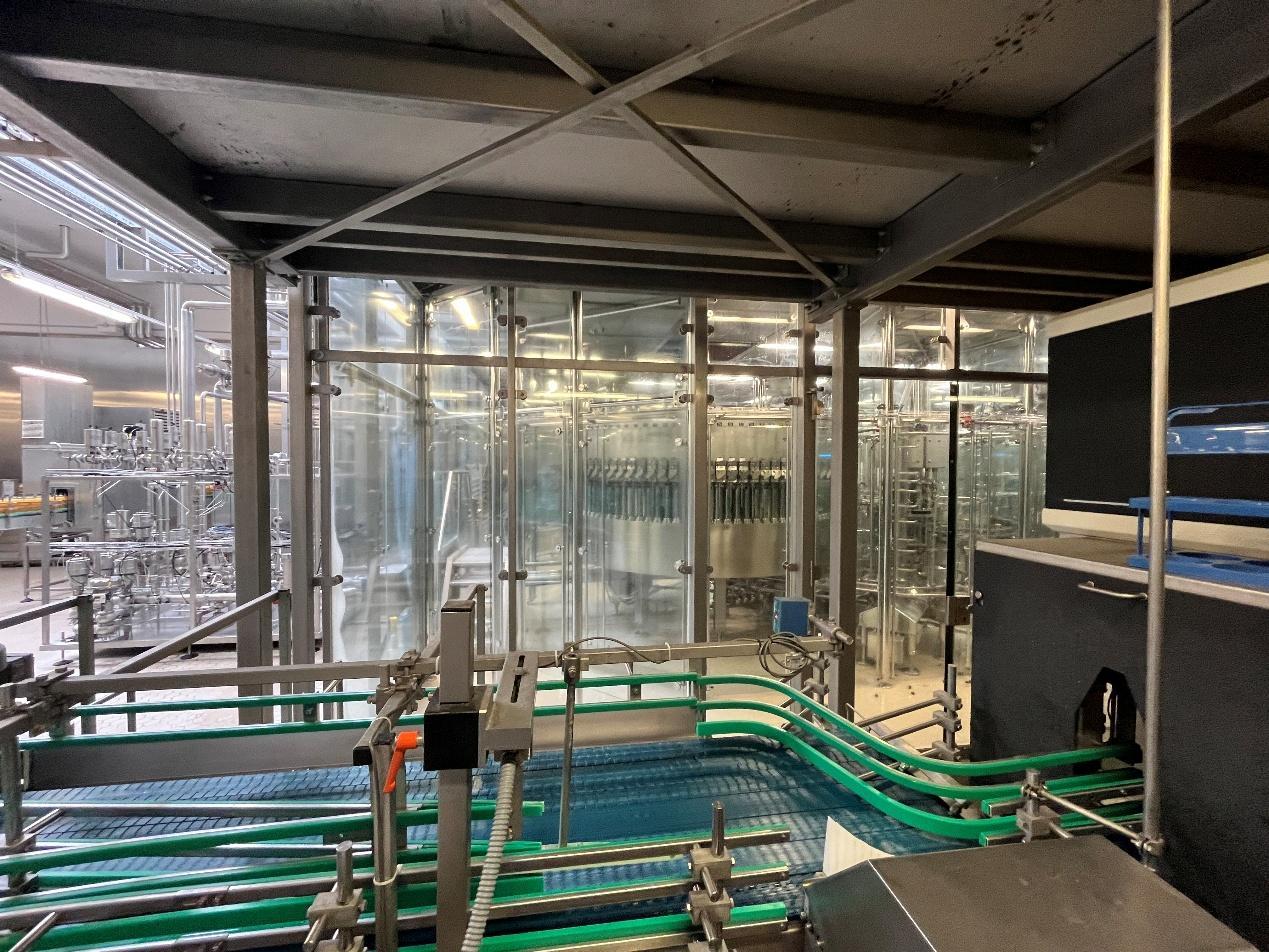 Used KHS Aseptic PET Bottling Line for Juices