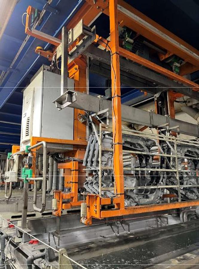 Used 2003 Heiche Complete Aluminium Surface Treatment Line