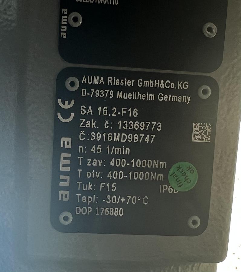 Used Škoda Steam Turbine