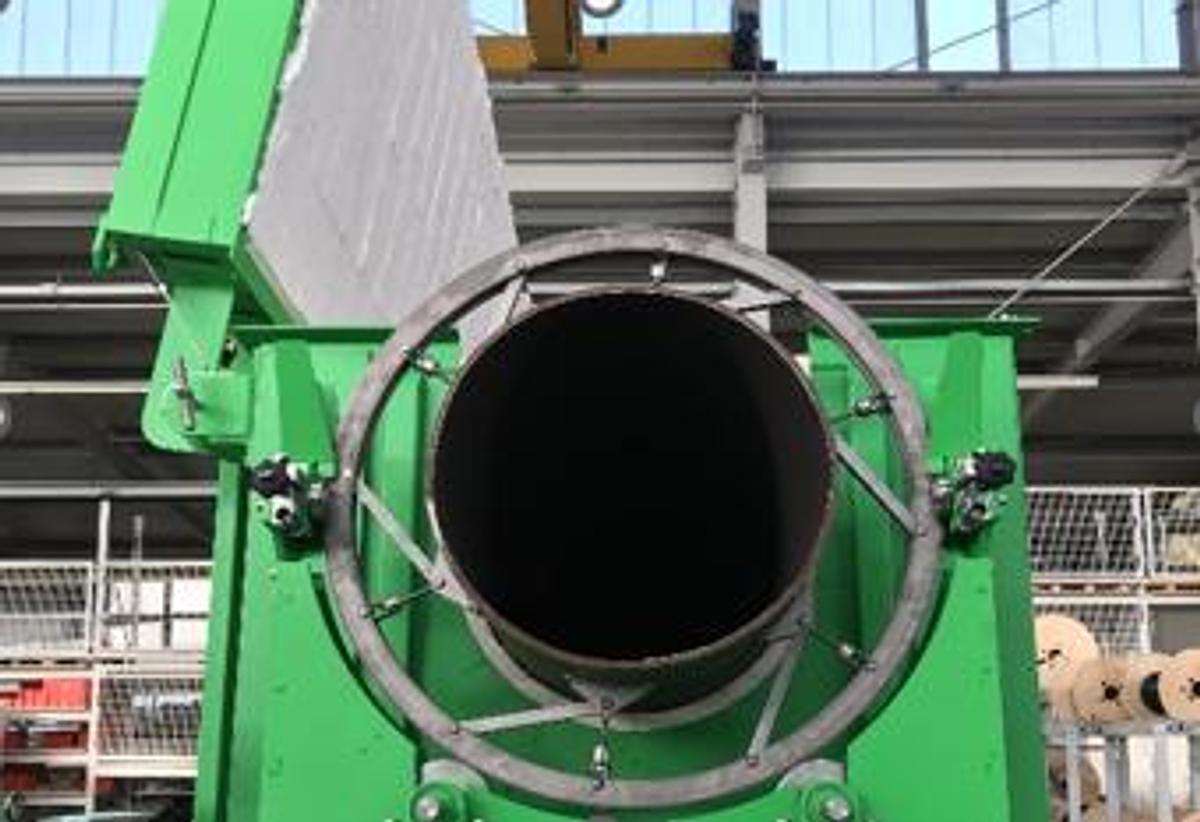Used  2019 Nabertherm  RSRC 470/270/13S Large-diameter Tube Furnace