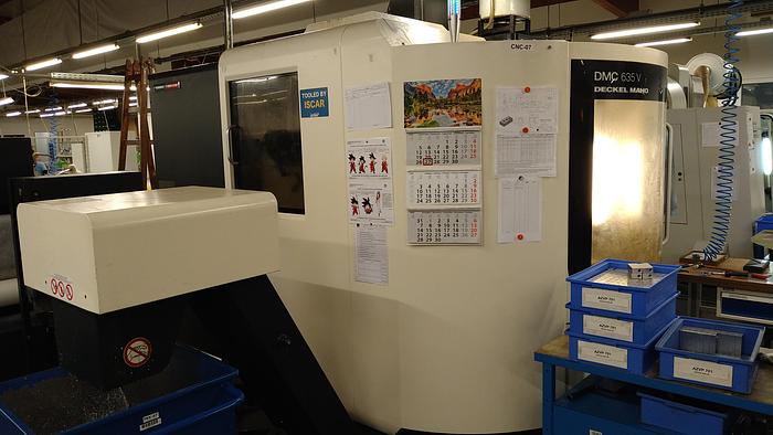 Used 2013 DMG DMC 635 V-PW