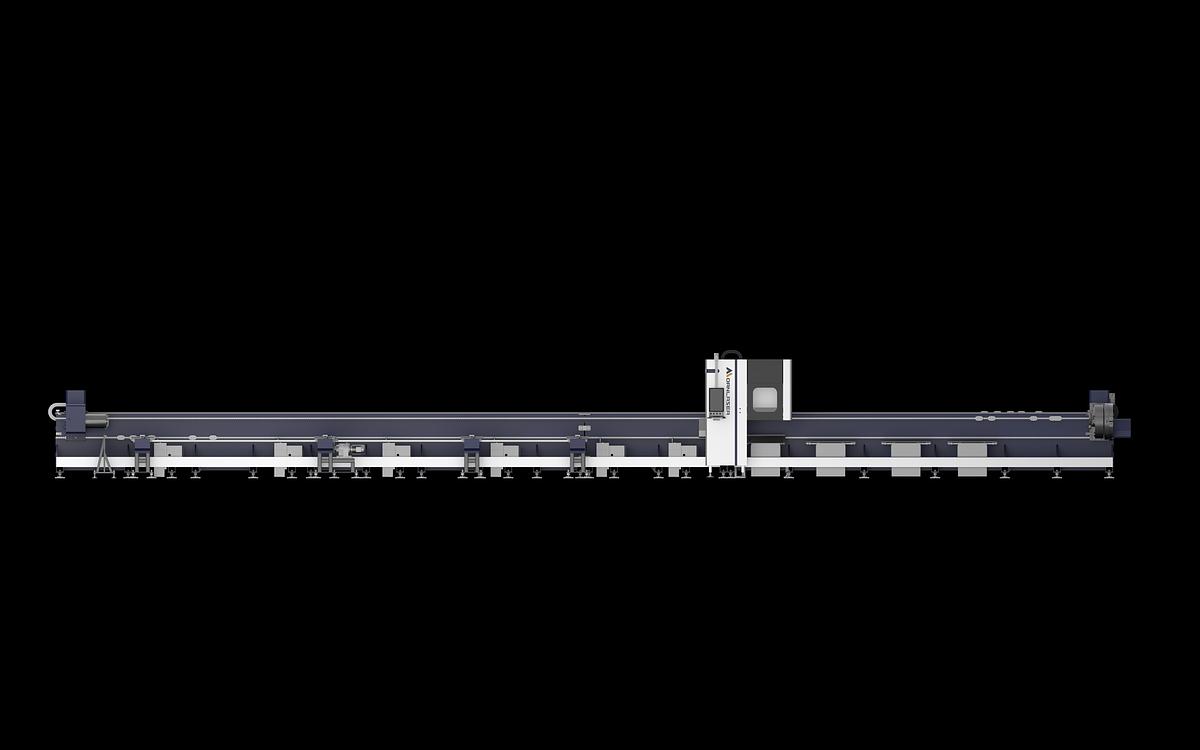 Morn Laser INTELLIGENT THREE-CHUCK TUBE FIBER LASER CUTTING MACHINE